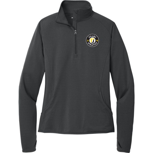 Upland Athletics Ladies Sport-Wick Stretch 1/4-Zip Pullover