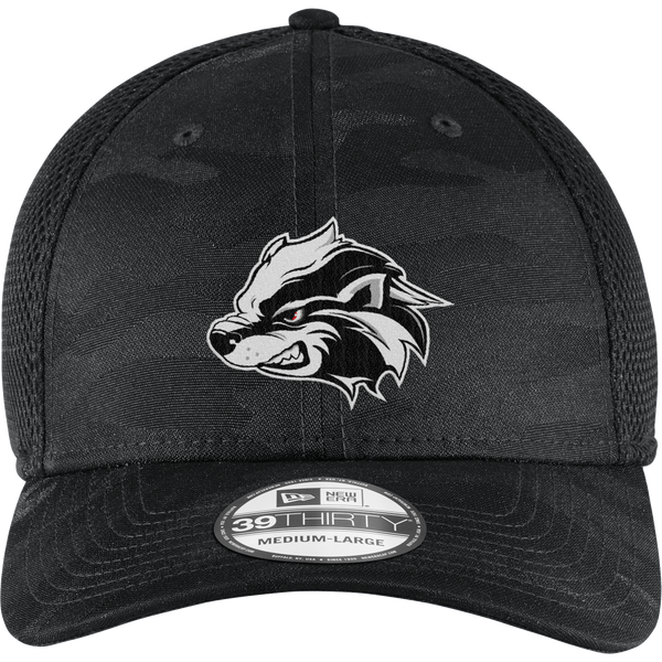 Allegheny Badgers New Era Tonal Camo Stretch Tech Mesh Cap