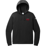 York Devils Nike Women's Club Fleece Sleeve Swoosh Pullover Hoodie